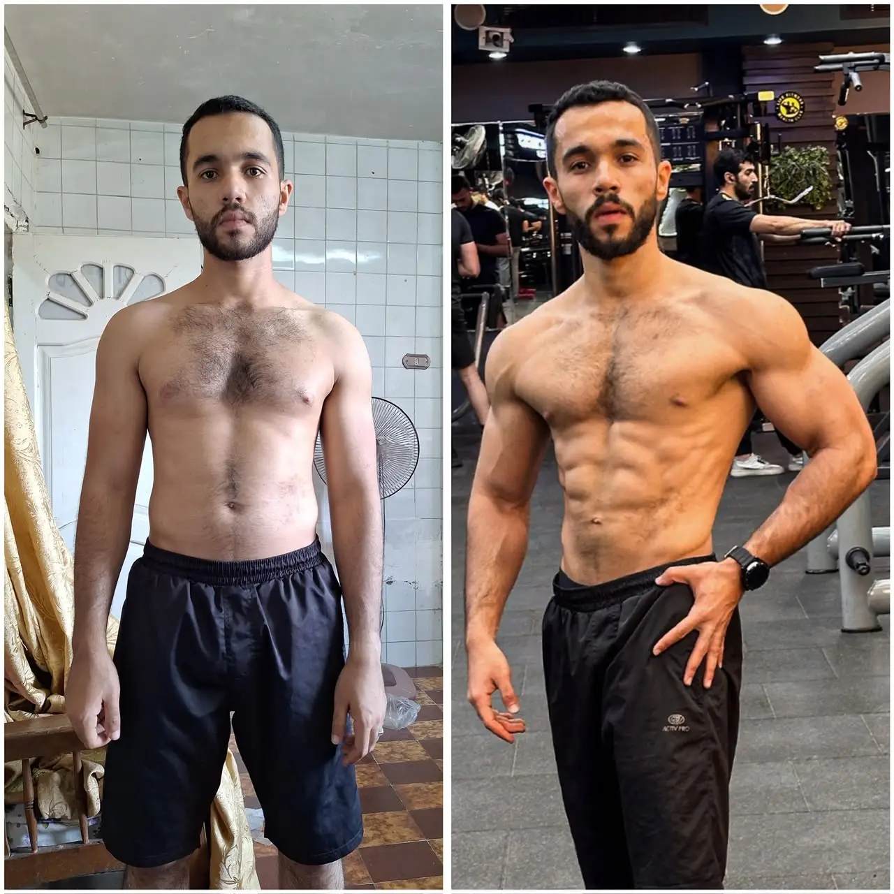 قبل وبعد — عميل ٣
